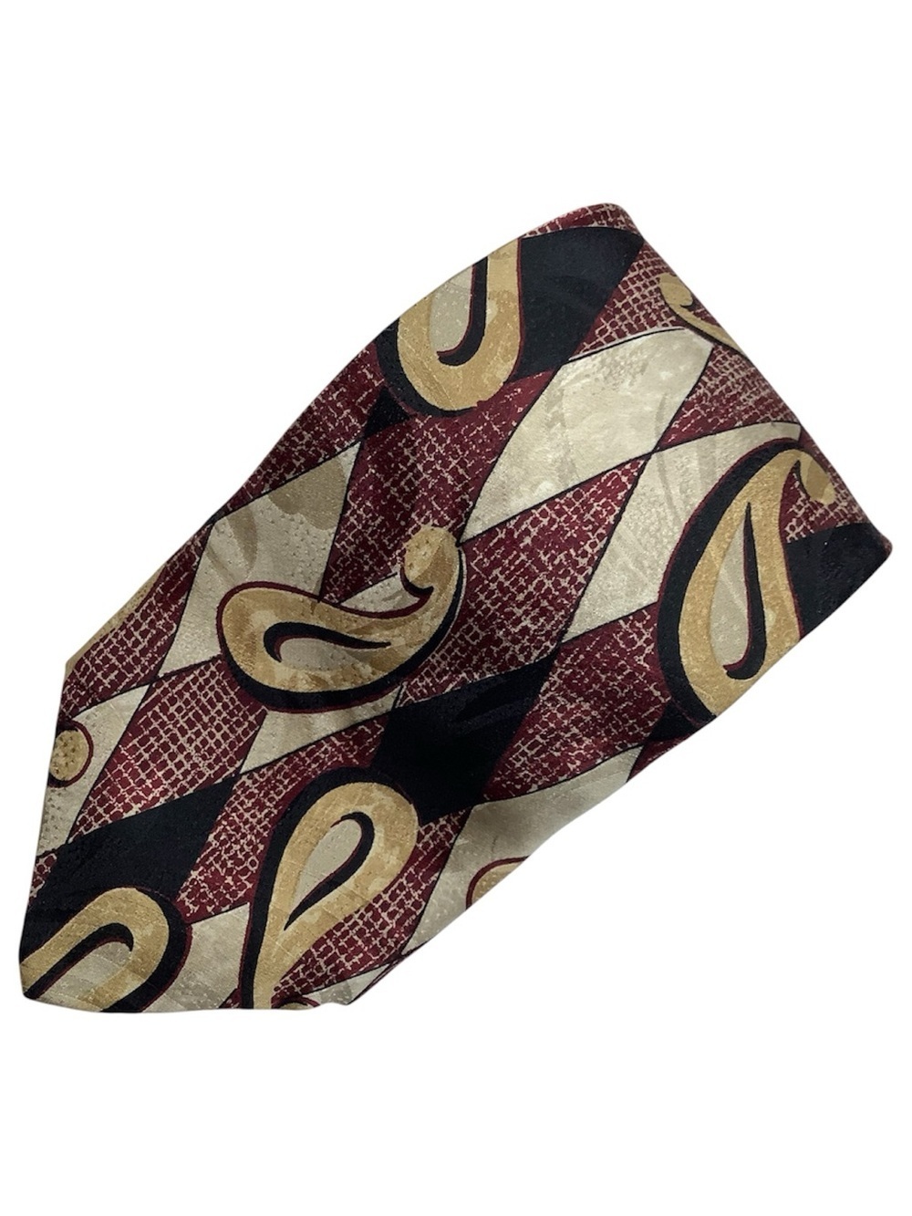 Robert Talbott 100% Silk Tie Burgundy Paisley 3.75"